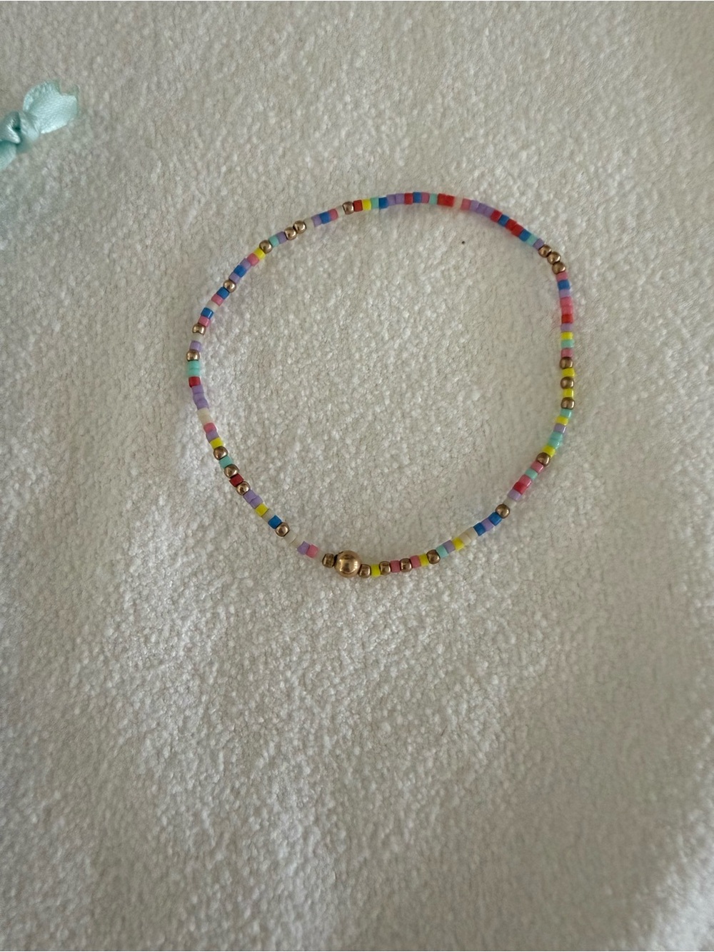 ENewton Multicolor Bead Bracelet with Gold Beads - Picture 2 of 2